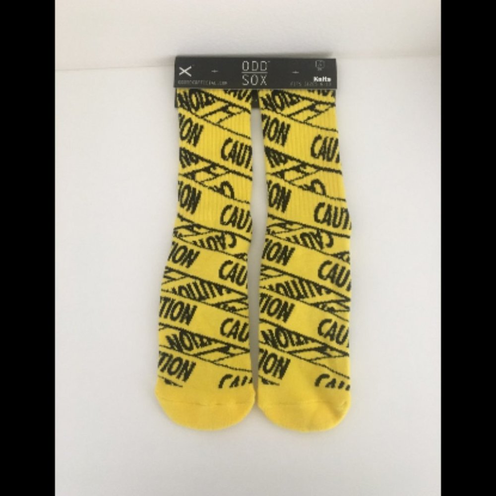 ODD SOX Caution Tape Socks